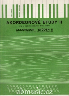 Akordeonové etudy II - Jan Ondruš , Marcela Dikánová