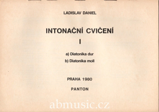 Intonační cvičení 1 - Ladislav Daniel