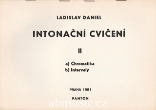 Intonační cvičení 2 - Ladislav Daniel