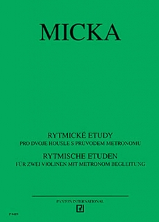 Micka Josef - Rytmické etudy 1.