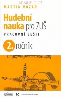 Vozar Martin - Hudební nauka pro ZUŠ 2.ročník