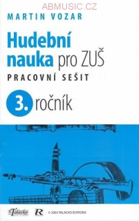 Vozar Martin - Hudební nauka pro ZUŠ 3.ročník