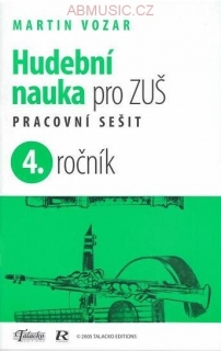 Vozar Martin - Hudební nauka pro ZUŠ 4.ročník