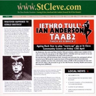 JETHRO TULL / IAN ANDERSON - THICK AS A BRICK II * 2012 , CD + DVD