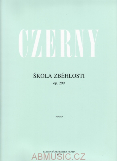 Carl Czerny - Škola zběhlosti op.299
