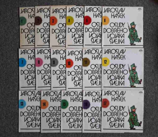 17 LP Osudy dobrého vojáka Švejka - Jaroslav Hašek - čte Jan Werich