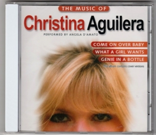 CD The Music of Christina Aguilera performed by Angela D'Amato