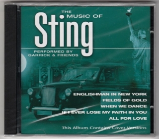 CD The Music of Sting performed by Garrick & Friends