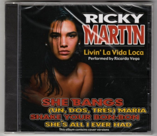 CD Ricky Martin Livin´ La Vida Loca Performed By Ricardo Vega