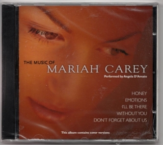CD The Music of Mariah Carey performed by Angela D´Amato